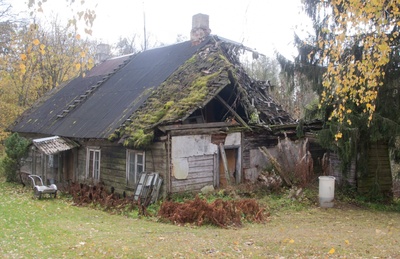 foto Viljandi khk Uusna vald, Anni koolimaja u 1925 rephoto