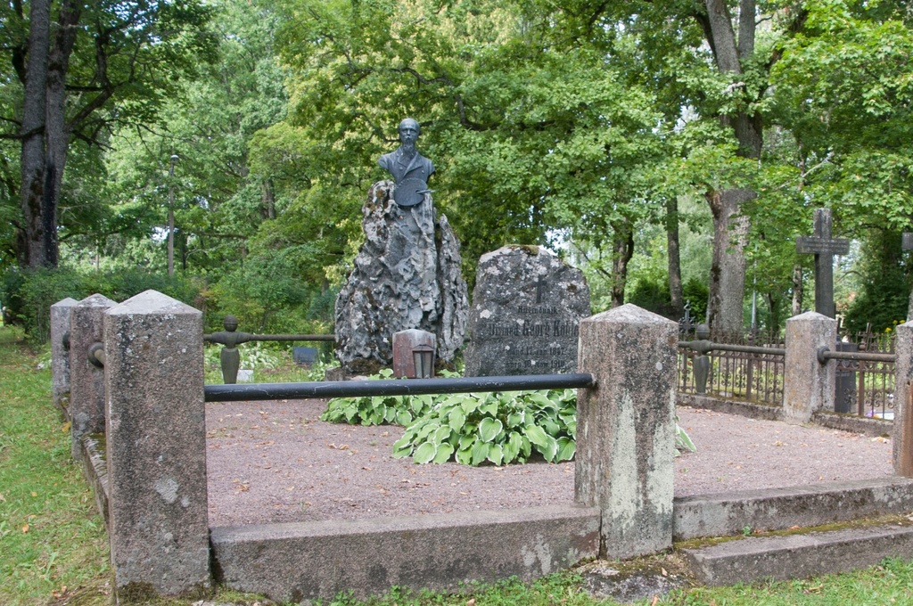 Köler, Johann, grave at the Great-Jaani cemetery rephoto