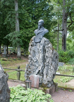 Köler, Johann, grave at the Great-Jaani cemetery rephoto