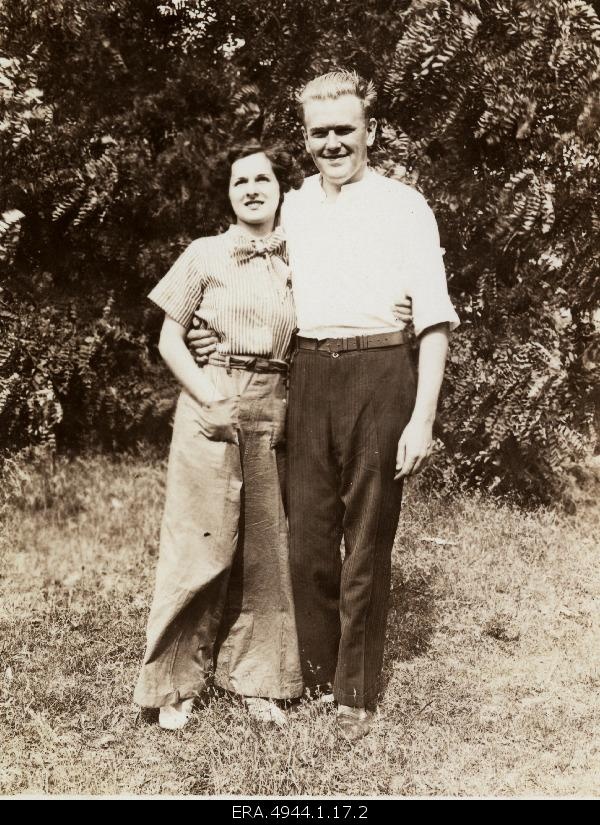 Ernst Jaakson and Claire Langenbacher