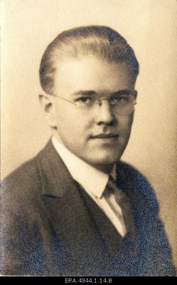 A portrait from Ernst Jaaksonis.  duplicate photo
