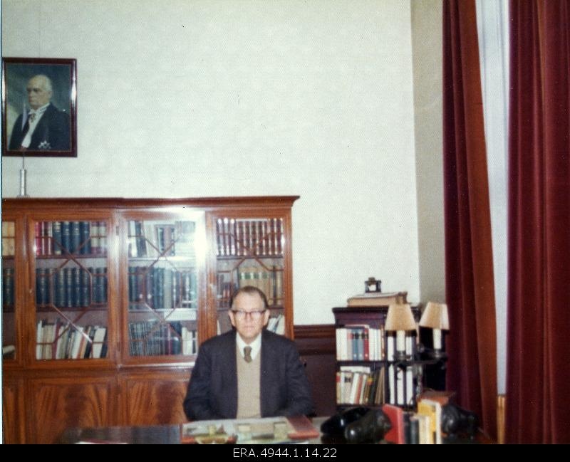 A portrait from Ernst Jaakson at his home in Bronxville.