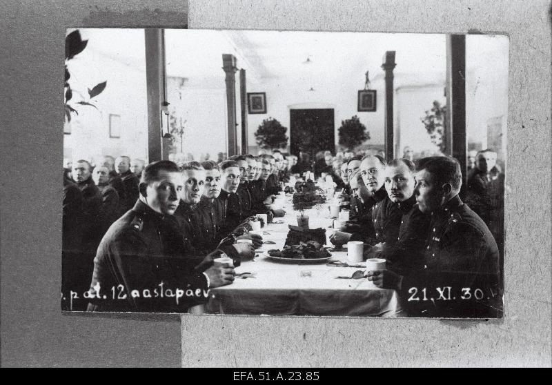 6. Solemn lunch of the 12th anniversary of the Solitary Battalion.