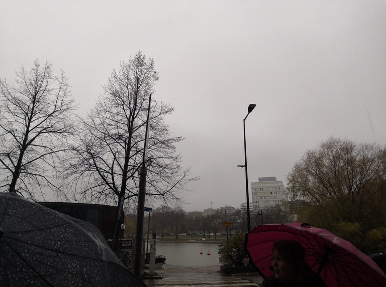 Näköala Työväentalon tornista lounaaseen rephoto