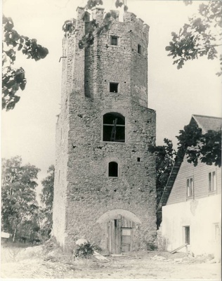 Porkun Castle Gate Tower  duplicate photo