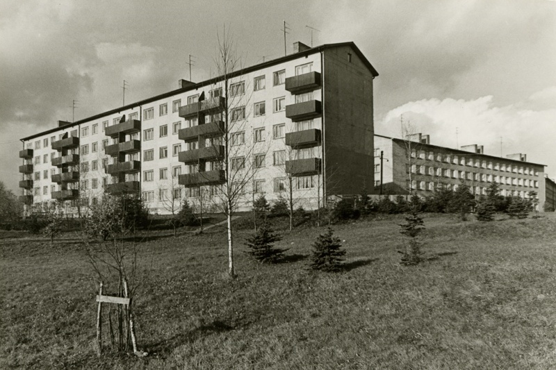 Mahlamäe Quarter in Rapla, view of buildings - Standard project 1-317