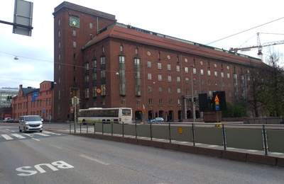 Elannon pääkonttori Hämeentie 11. - Kaikukatu 2. rephoto