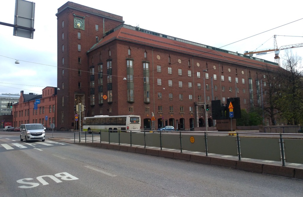 Elannon pääkonttori Hämeentie 11. - Kaikukatu 2. rephoto