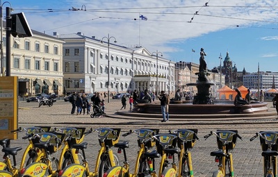 Kauppatori ja Havis Amandan patsas rephoto