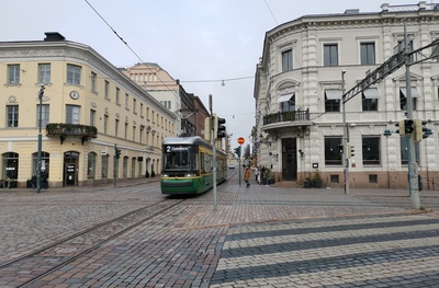 Postkaart: Unioninkatu, Helsingi rephoto