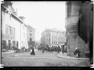 Vana turg, vaade Vene ja Viru tänava nurgale  duplicate photo