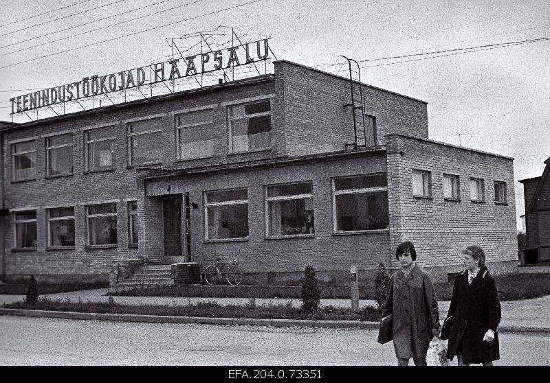 Service house in Haapsalu.
