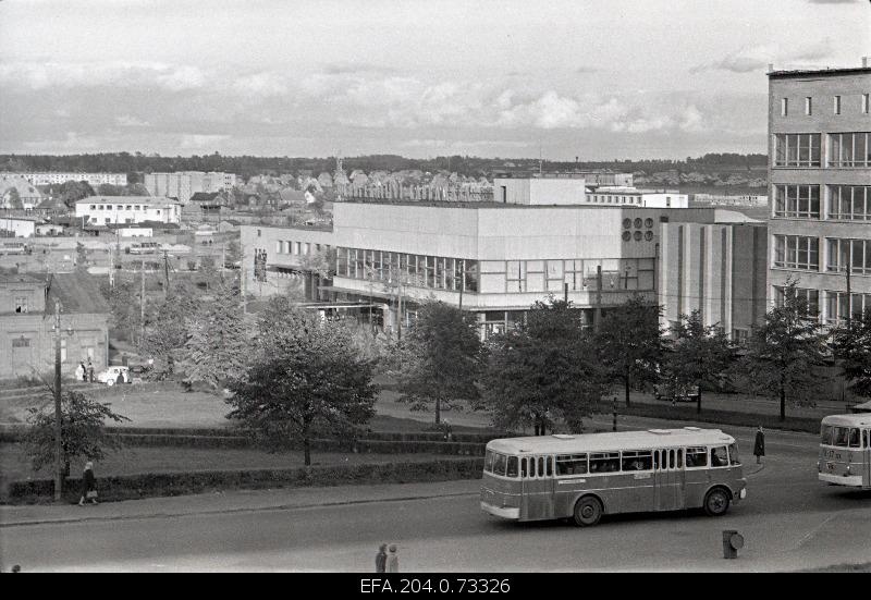 View to Tartu. At the forefront of the consumer cooperative shop.