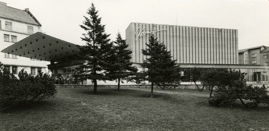 Cinema Kosmos, view from Pärnu mnt. Architect Ilmar Laasi, EP
