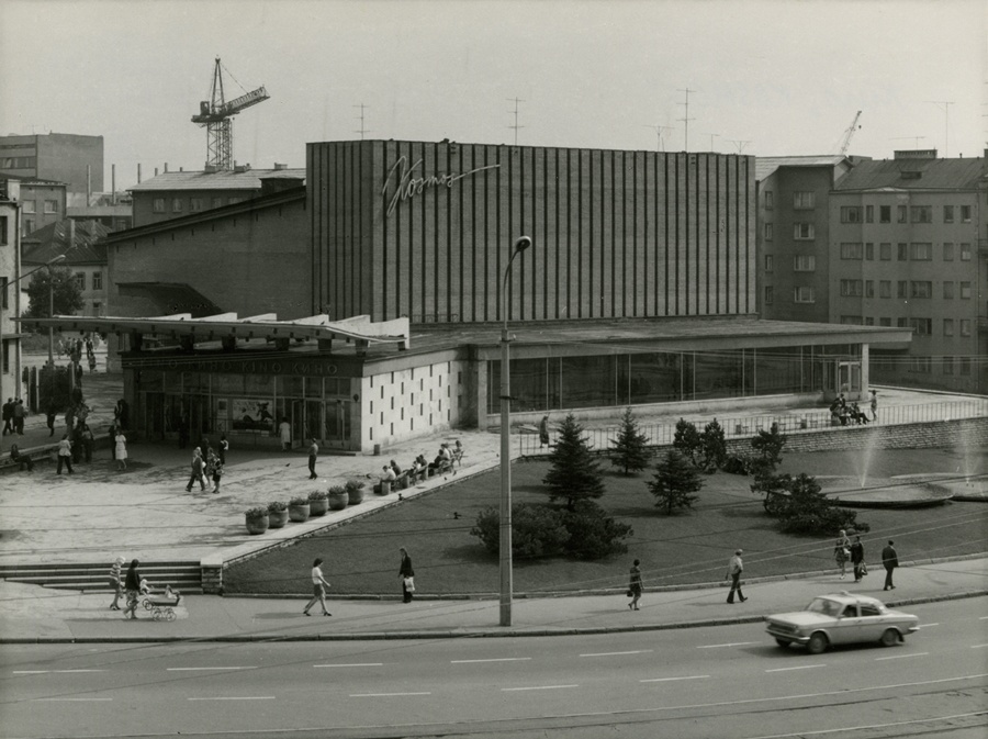 Cinema Kosmos in Tallinn, view. Architect Ilmar Laasi