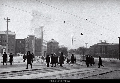 View to Tõnismäe.  similar photo