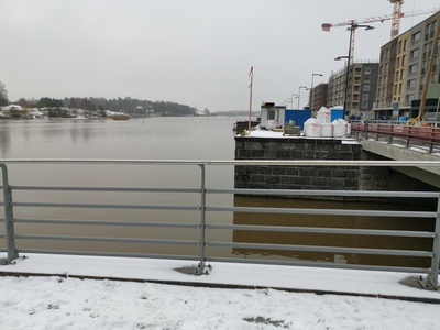 Sörnäisten satama, puutavaran lastausta rephoto