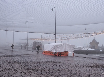 Torikauppaa Kauppatorilla rephoto