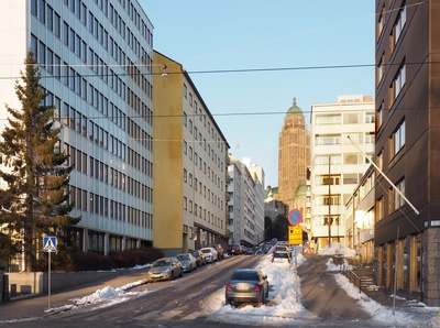 Lönnrothinkatu (nykyinen Suonionkatu) 2, 4, 6, 8. rephoto