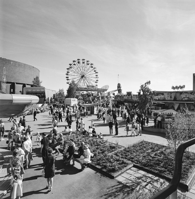 View from Linnanmäe Amusement Park