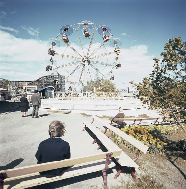 In Linnamäe Amusement Park