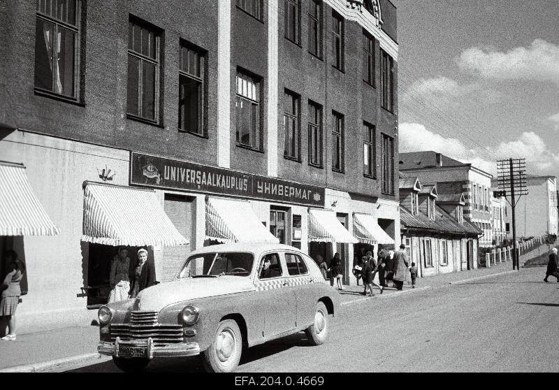 Victory Street in Valga.