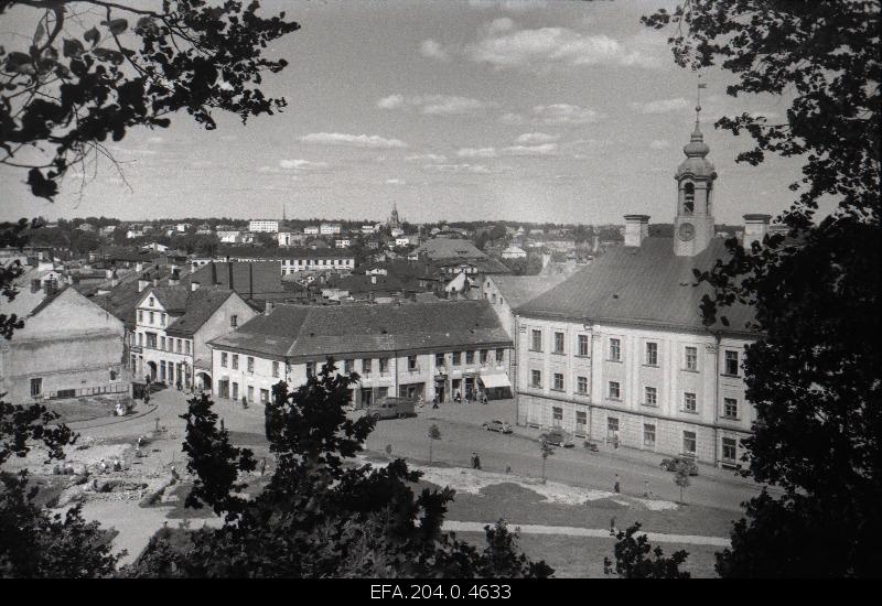 View of Tartu from Toomemägi.