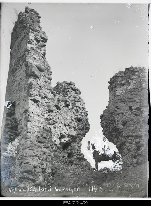 War of Liberty. 2.Jalaväe knee in Vastseliina fortress.