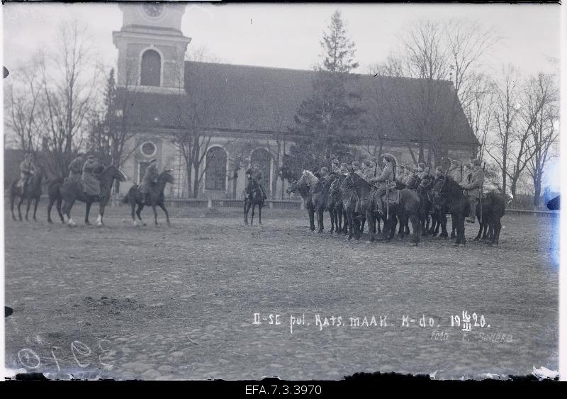 Team of Estonian Army Railers on the 2nd Way.