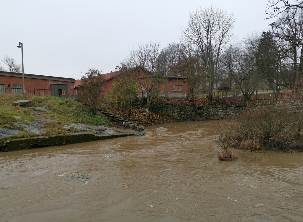 Vantaanjoki, itäinen koski rephoto