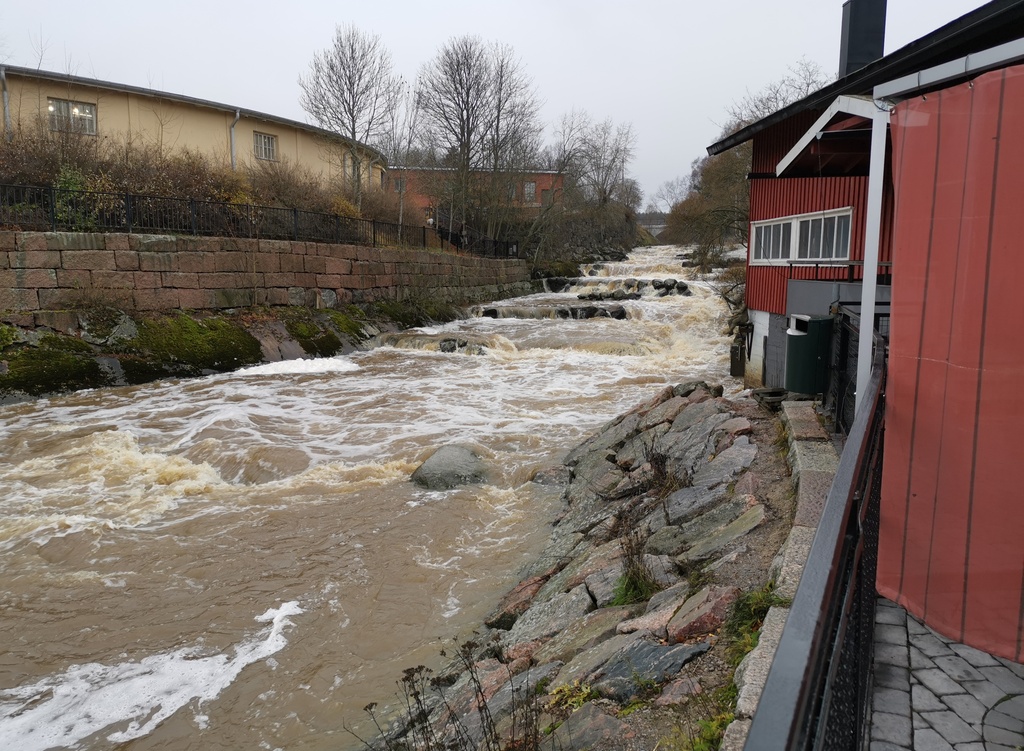 Vantaanjoki, itäinen koski rephoto