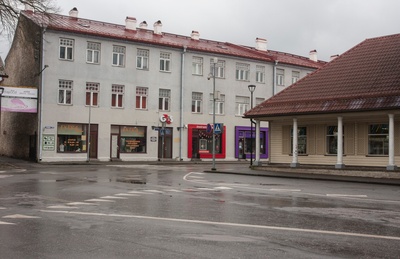 Paide VTÜ paraadil. rephoto