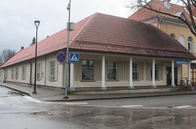 fotokoopia, Paide Kaubatarvitajate Ühisus "Iva" hoone 1930-ndatel a. rephoto