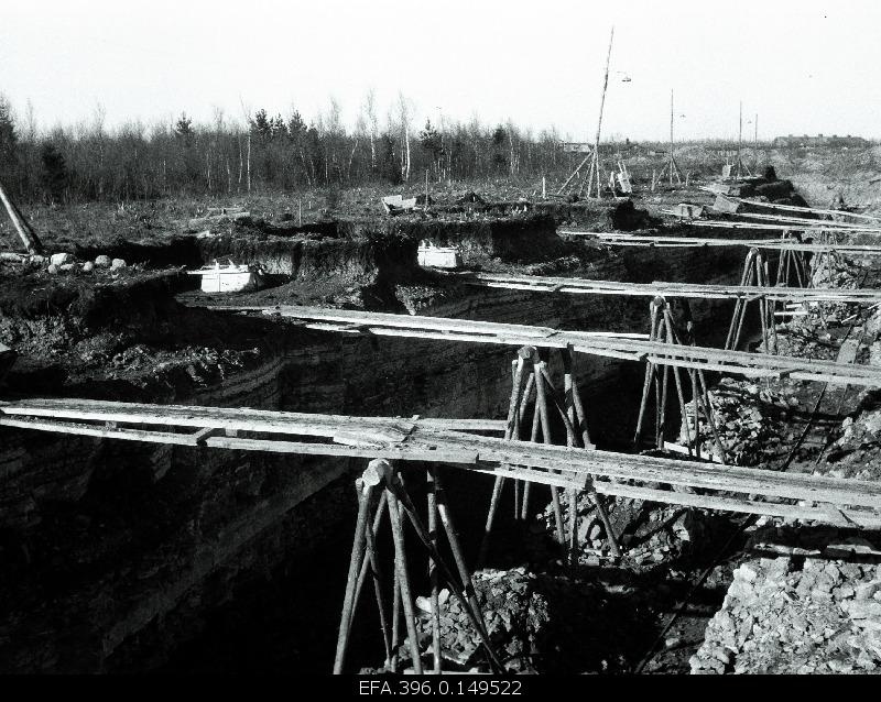 Ground mine of Kohtla Põlevkivikombinate.