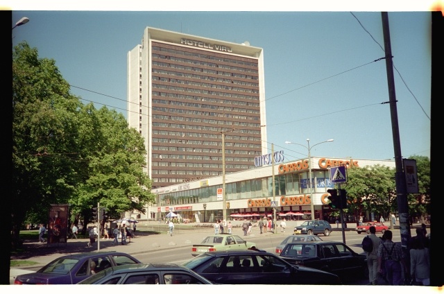 View of Viru Hotel in Tallinn