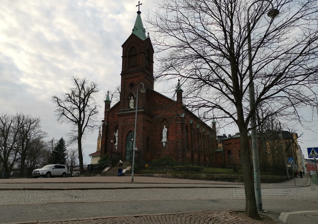 Pyhän Henrikin kirkko. rephoto