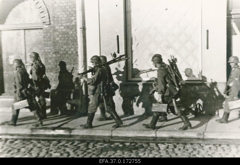 Invasion of German troops into Pärnu city.