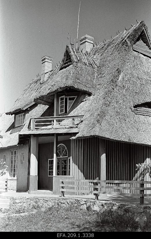View of the Artist Ants Laikmaa House Museum in Taebla.