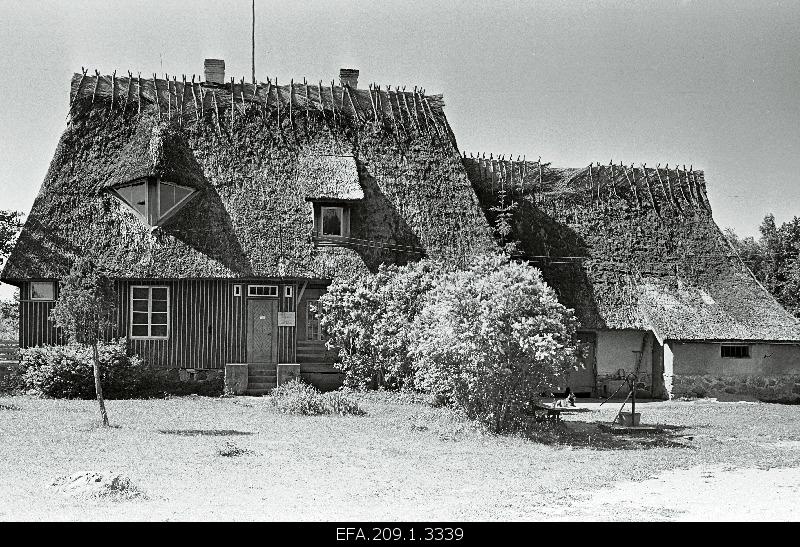 View of the Artist Ants Laikmaa House Museum in Taebla.