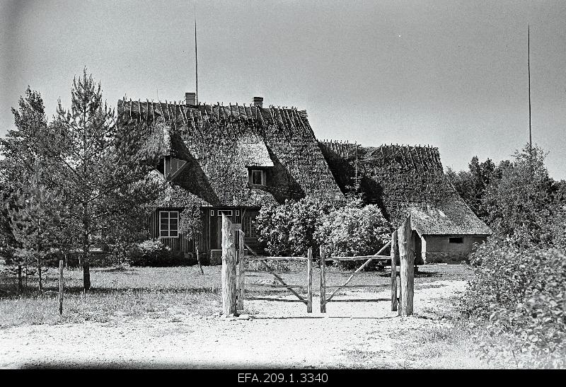 View of the Artist Ants Laikmaa House Museum in Taebla.