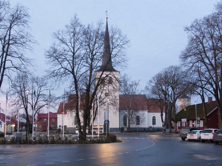 Paide Holy Cross Church rephoto