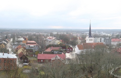 Paide general view : Weissenstein rephoto