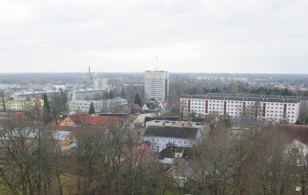 Paide general view : Weissenstein rephoto