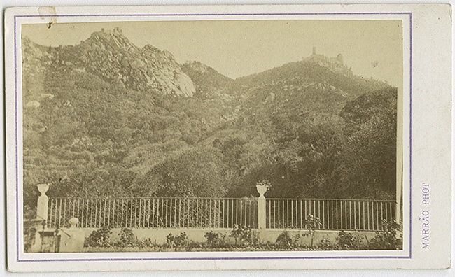 Visit-card picture, view from Sitra; horny Portuguese upstairs