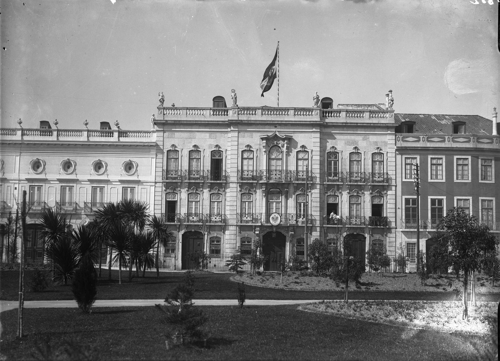 Palácio do Patriarcado, Embaixada do Império Alemão (c. 1898-1908) - Joshua Benoliel - The German Embassy in Lisbon, photograph c. 1898-1908.