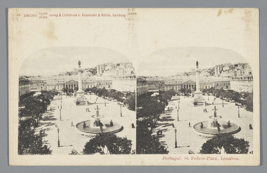 Portugal. St. Pedros-Platz, Lisbon