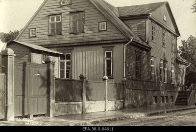 Haapsalu German school's external view.  duplicate photo