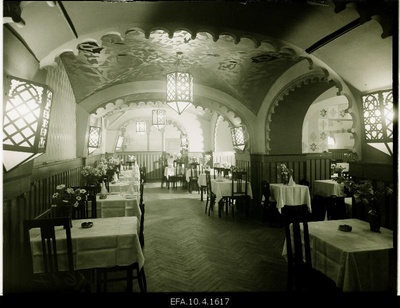 Tallinn Maritime Club Dining Hall.  duplicate photo