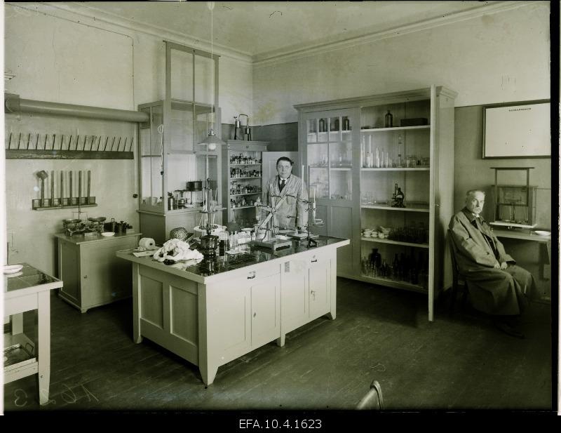 Customs office work room.