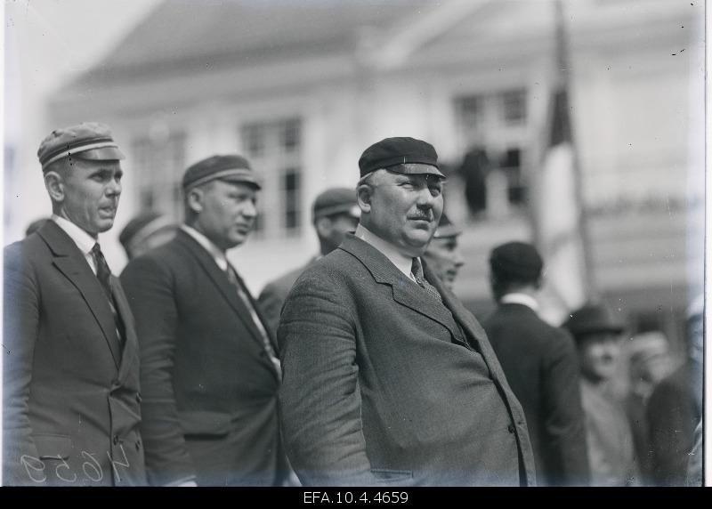 9. Participants of the general song festival in Tallinn.